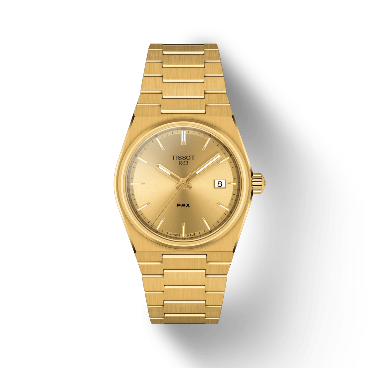 Tissot T-Classic PRX Champagne Dial Women 35mm T1372103302100