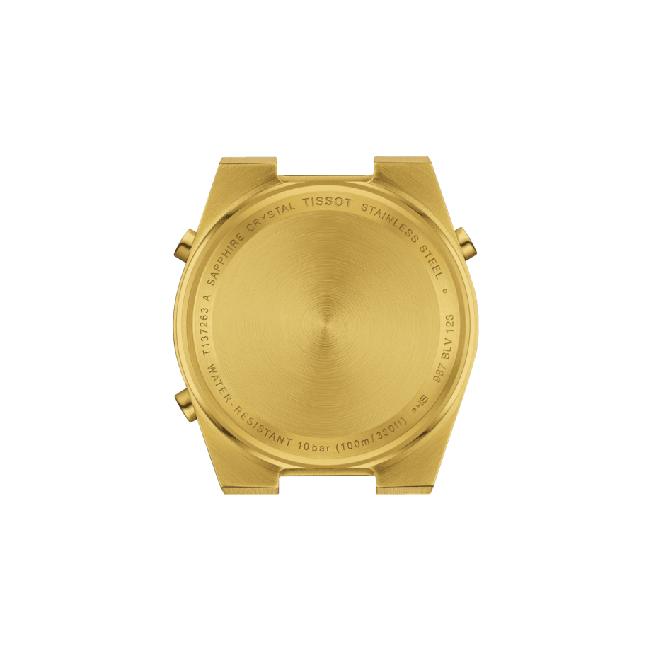 Tissot T-Classic PRX Golden Mirror Dial Unisex 35mm T1372633302000