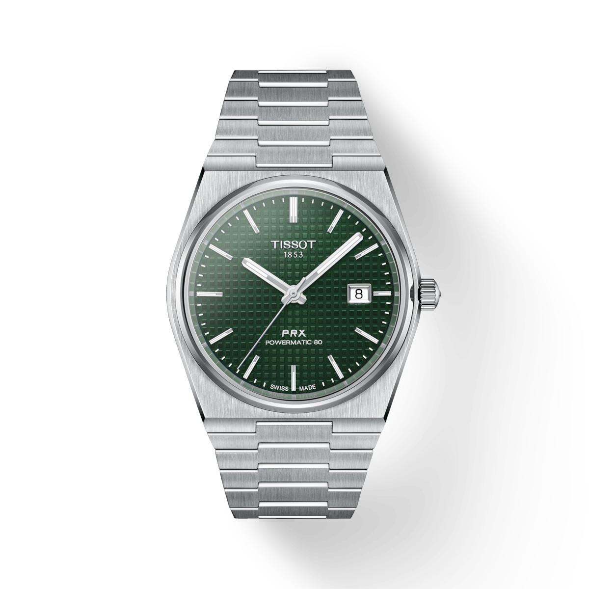 Tissot T-Classic PRX Green Dial Men 40mm T1374071109100