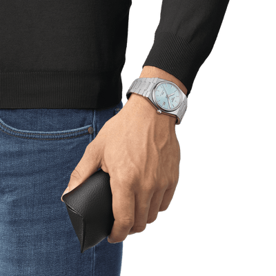 Tissot T-Classic PRX Blue Dial Men 40mm T1374071135100
