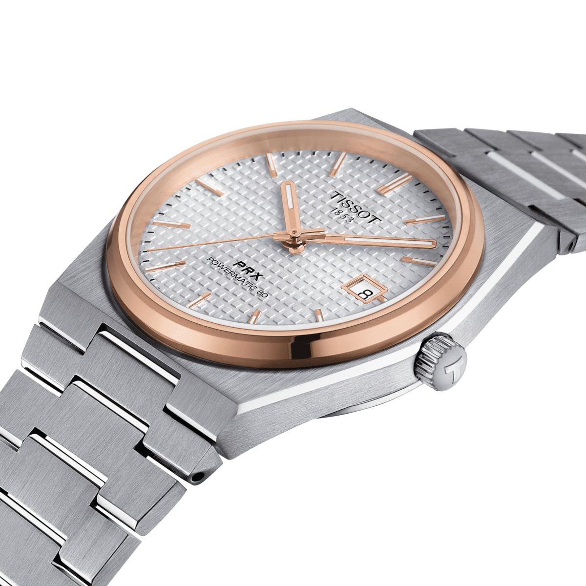 Tissot T-Classic PRX Silver Dial Men 40mm T1374072103100