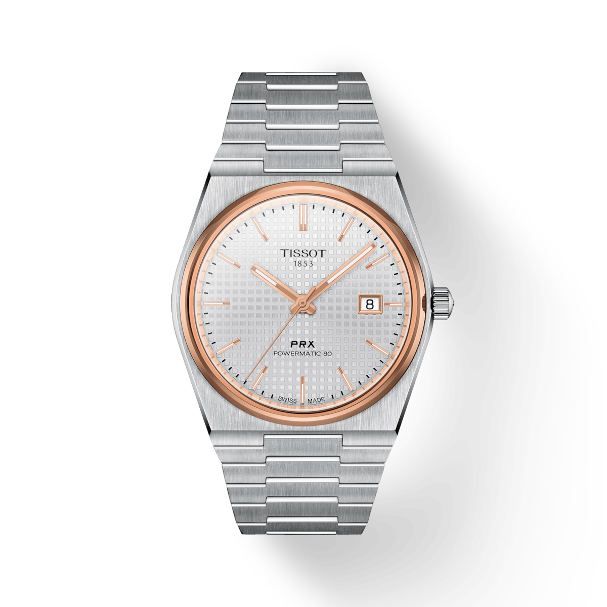 Tissot T-Classic PRX Silver Dial Men 40mm T1374072103100