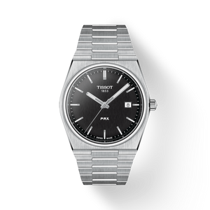 Tissot T-Classic PRX Black Dial Men 40mm T1374101105100