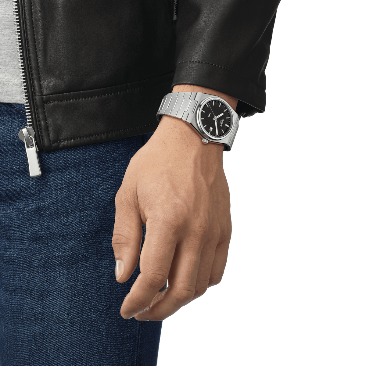 Tissot T-Classic PRX Black Dial Men 40mm T1374101105100