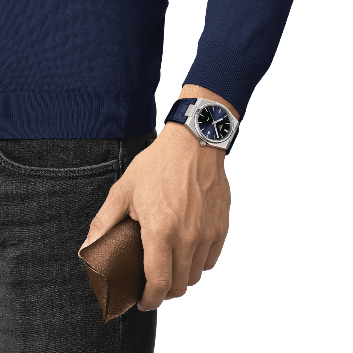 Tissot T-Classic Blue Dial Men 40mm