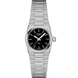 Tissot T-Classic PRX Black Dial Women 25mm T1370101105600