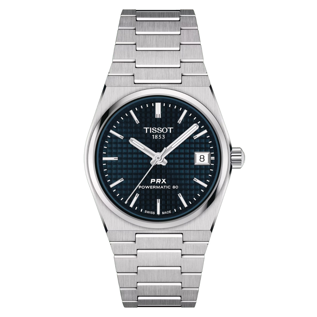 Tissot T-Classic PRX Blue Dial Women 35mm T1372071104100