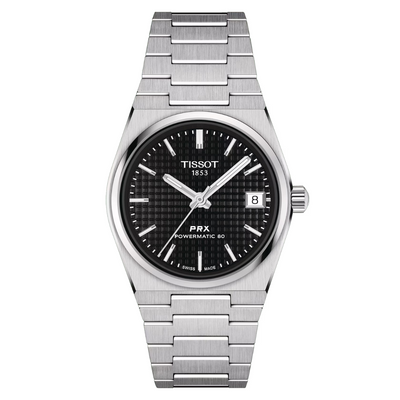 Tissot T-Classic PRX Black Dial Women 35mm T1372071105100