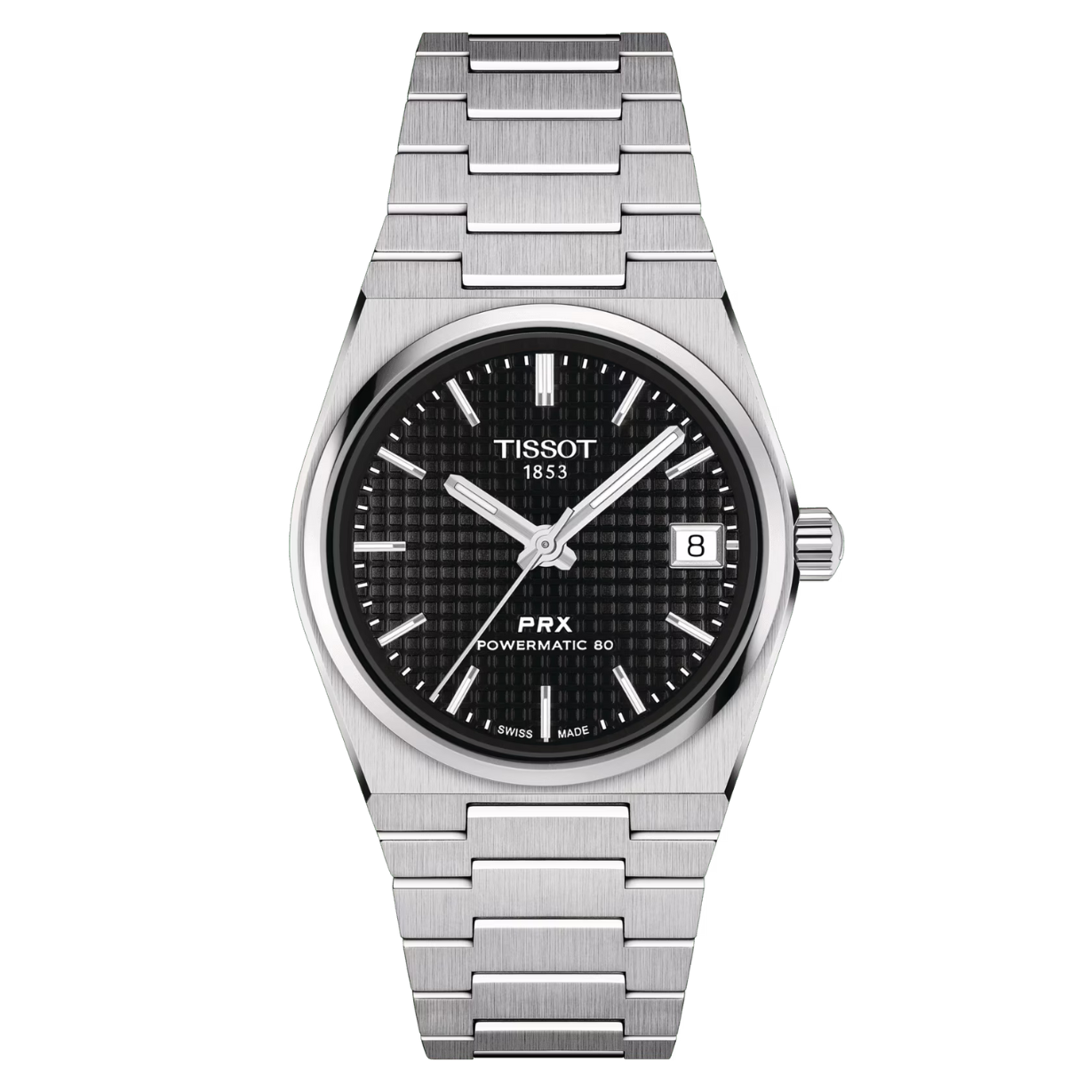 Tissot T-Classic PRX Black Dial Women 35mm T1372071105100