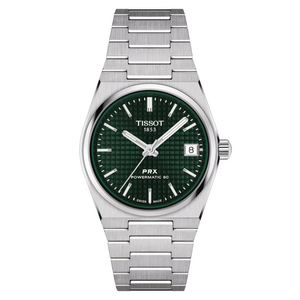 Tissot T-Classic PRX Green Dial Women 35mm T1372071109100