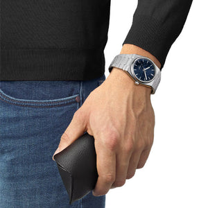 Tissot T-Classic PRX UFO Robot Grendizer Blue Dial Men 40mm T1374071104102