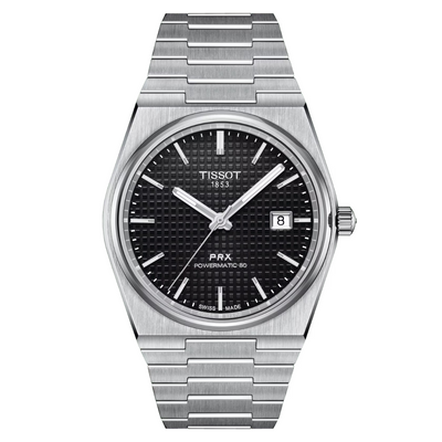 Tissot T-Classic PRX Black Dial Men 40mm T1374071105100