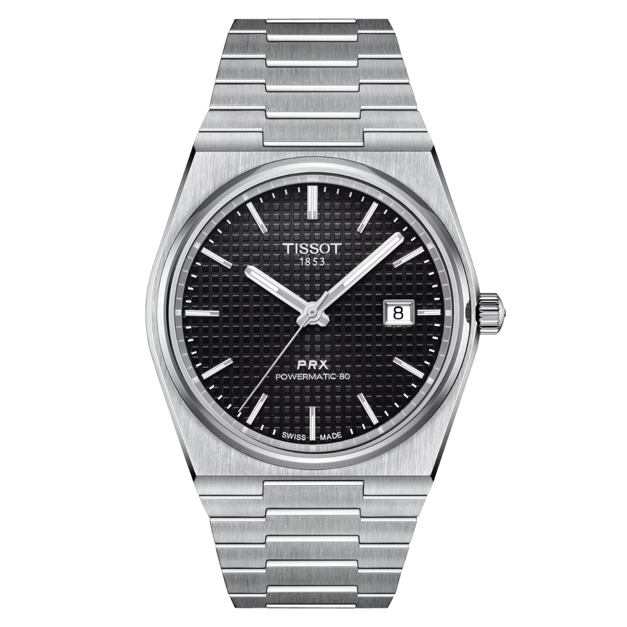 Tissot T-Classic PRX Black Dial Men 40mm T1374071105100