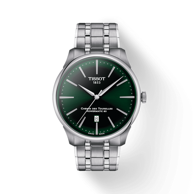 Tissot T-Classic Green Dial Men 42mm