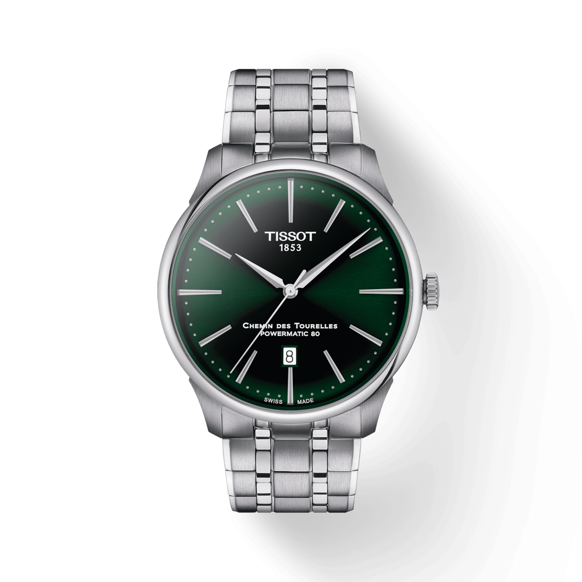 Tissot T-Classic Green Dial Men 42mm