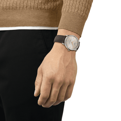 Tissot T-Classic Ivory Dial Men 42mm