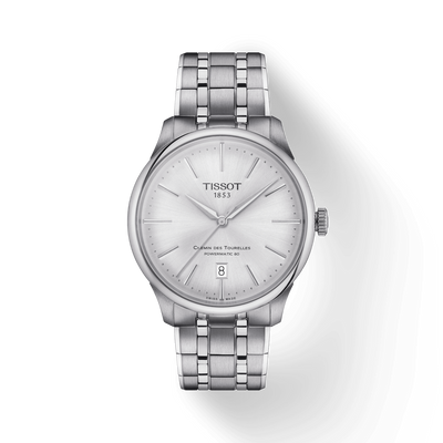 Tissot T-Classic Silver Dial Men 39mm
