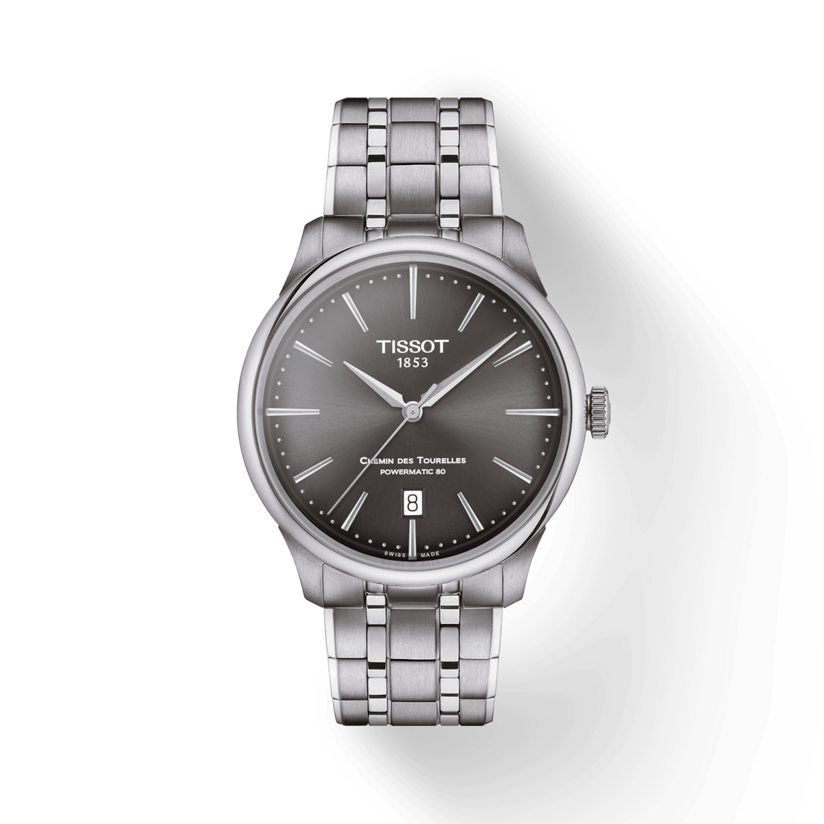Tissot T-Classic Grey Dial Men 39mm