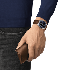 Tissot T-Classic Blue Dial Men 39mm