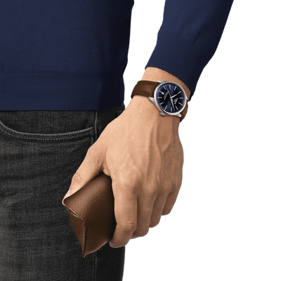 Tissot T-Classic Blue Dial Men 39mm