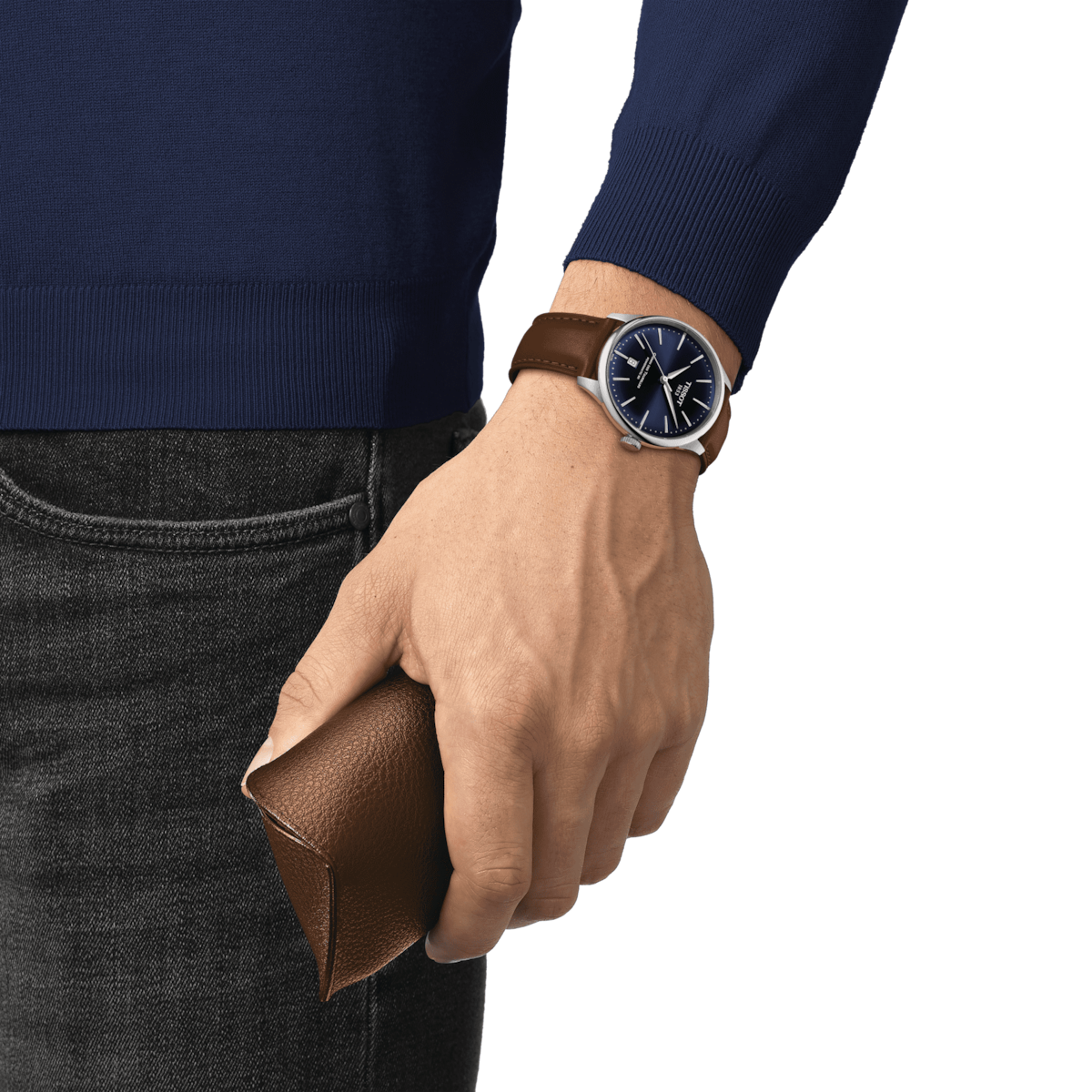 Tissot T-Classic Blue Dial Men 39mm