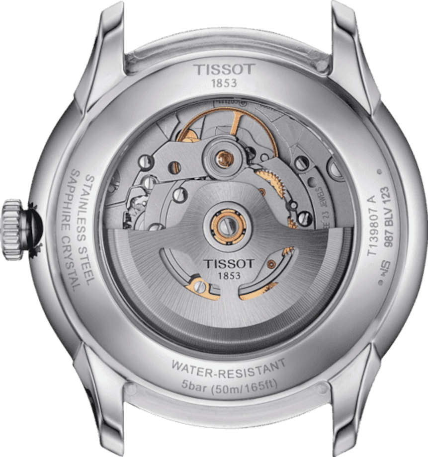 Tissot T-Classic Blue Dial Men 39mm