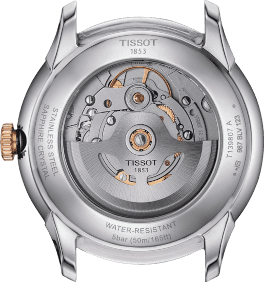 Tissot T-Classic Silver Dial Men 39mm