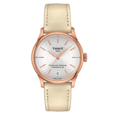 Tissot T-Classic Silver Dial Women 34mm