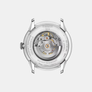 Chemin Des Tourelles Men Automatic Silver Dial Analog Stainless Steel Watch T1394071103800