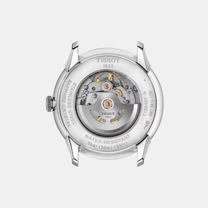 Chemin Des Tourelles Men Automatic Gunmetal Dial Analog Stainless Steel Watch T1394071106800