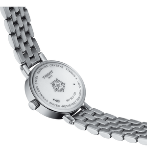 Tissot T-Lady White Mother-Of-Pearl Dial Women 19.5mm