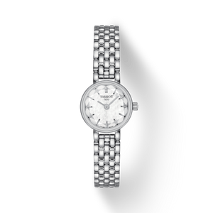 Tissot T-Lady White Mother-Of-Pearl Dial Women 19.5mm