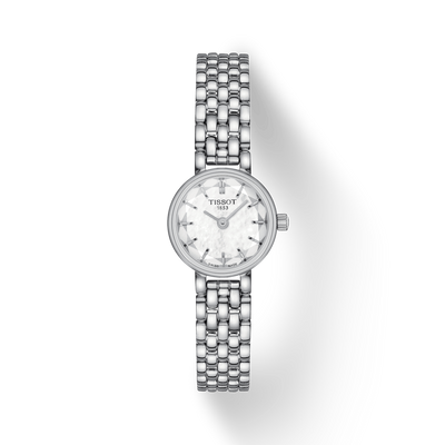 Tissot T-Lady White Mother-Of-Pearl Dial Women 19.5mm