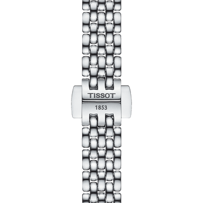 Tissot T-Lady White Mother-Of-Pearl Dial Women 19.5mm