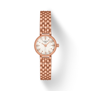 Tissot T-Lady White Mother-Of-Pearl Dial Women 19.5mm