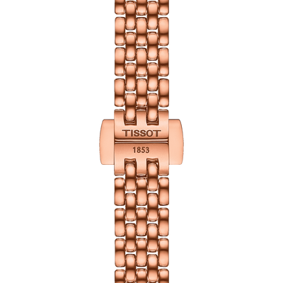 Tissot T-Lady White Mother-Of-Pearl Dial Women 19.5mm
