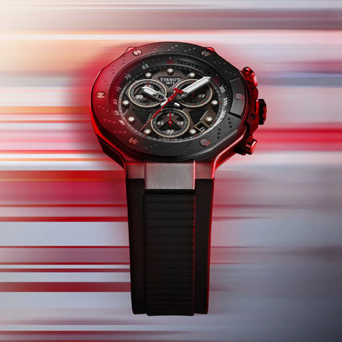 Tissot T-Sport T-Race MOTOGP Quartz Chronograph 2025 Dark Grey Dial Men 45mm T1414172708100