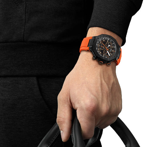 Tissot T-Sport T-Race Quartz Chronograph Black Dial Men 45mm T1414173705102