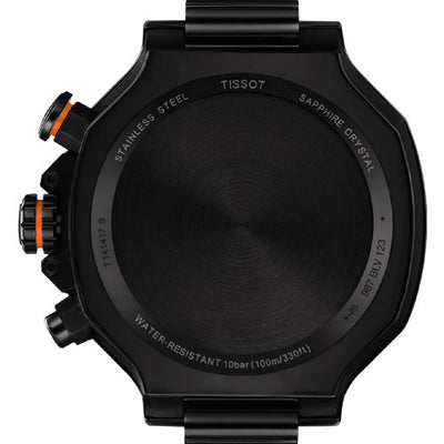 Tissot T-Sport T-Race Quartz Chronograph Black Dial Men 45mm T1414173705102