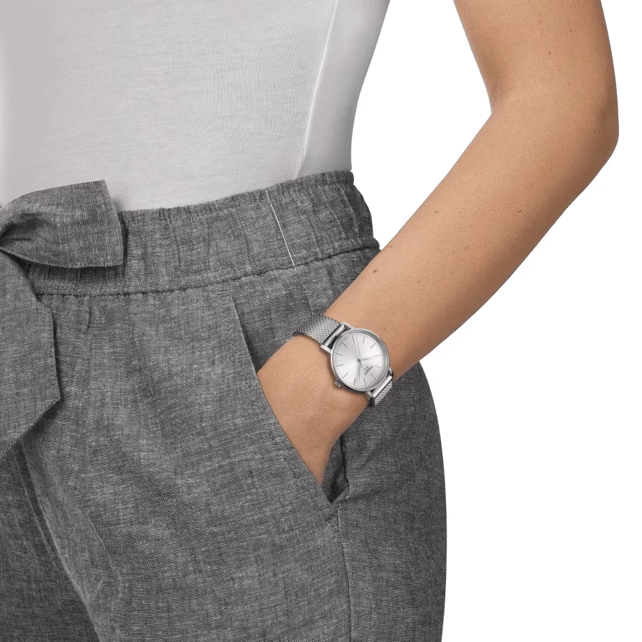 Tissot T-Classic White Dial Women 34mm