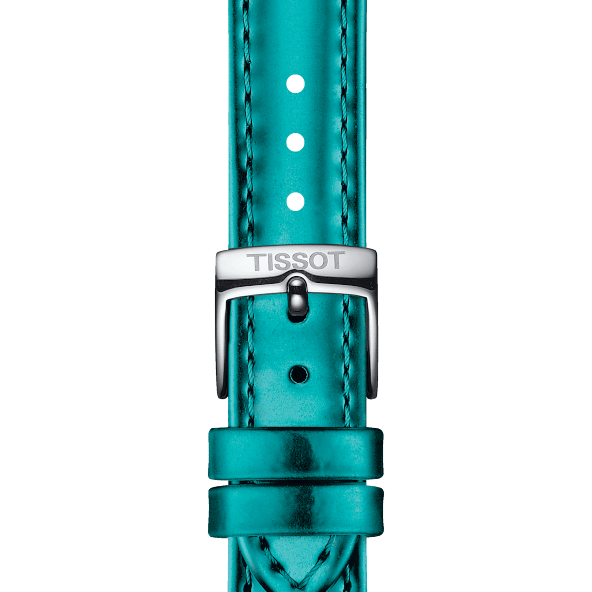 Tissot T-Classic Graded Turquoise & Black Dial Women 34mm