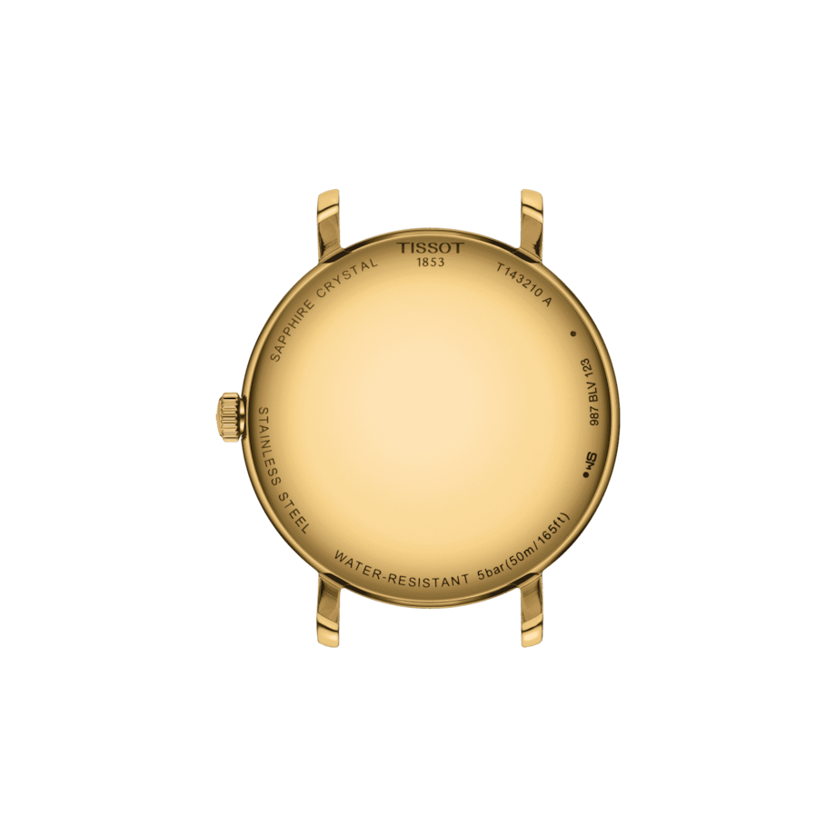 Tissot T-Classic Champagne Dial Women 34mm