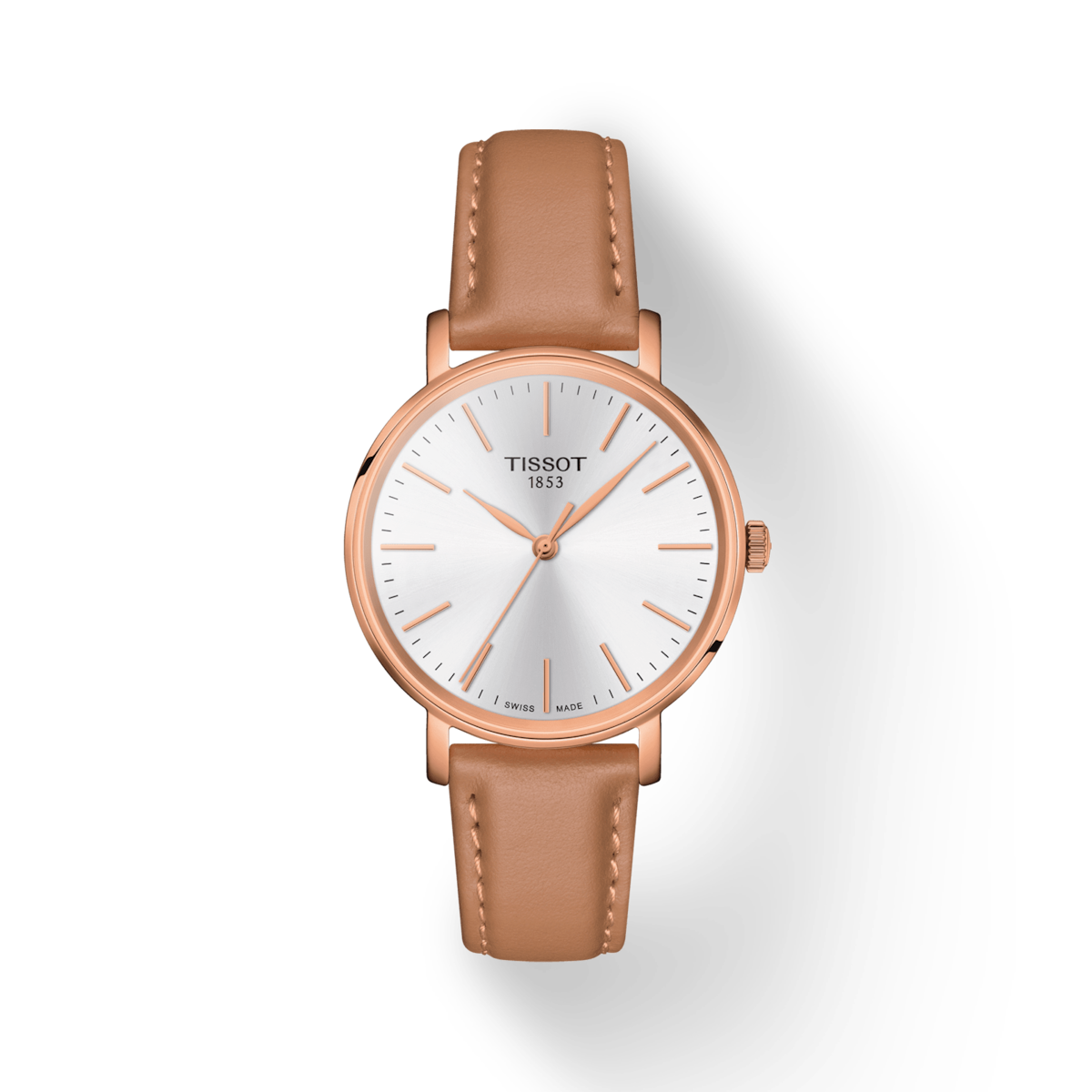 Tissot T-Classic Everytime White Dial Women 34mm