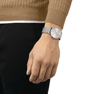 Tissot T-Classic White Dial Men 40mm