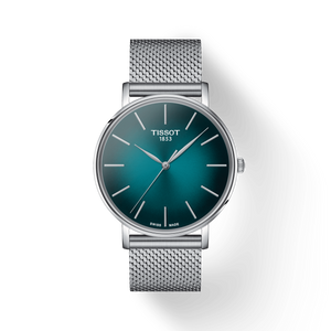 Tissot T-Classic Black & Green Dial Men 40mm
