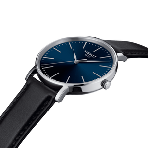 Tissot T-Classic Blue Dial Men 40mm