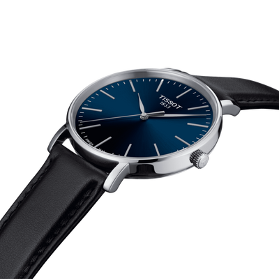 Tissot T-Classic Blue Dial Men 40mm