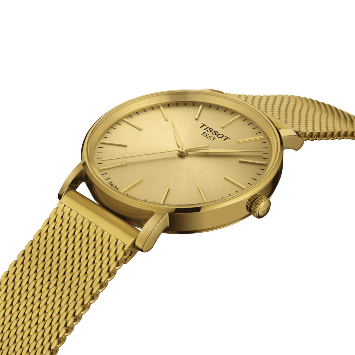 Tissot T-Classic Everytime Champagne Dial Men 40mm