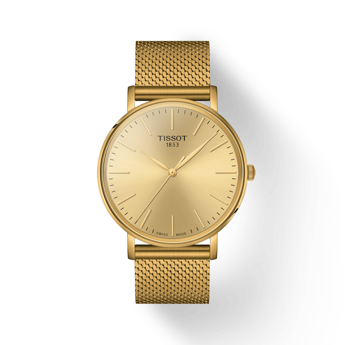 Tissot T-Classic Everytime Champagne Dial Men 40mm