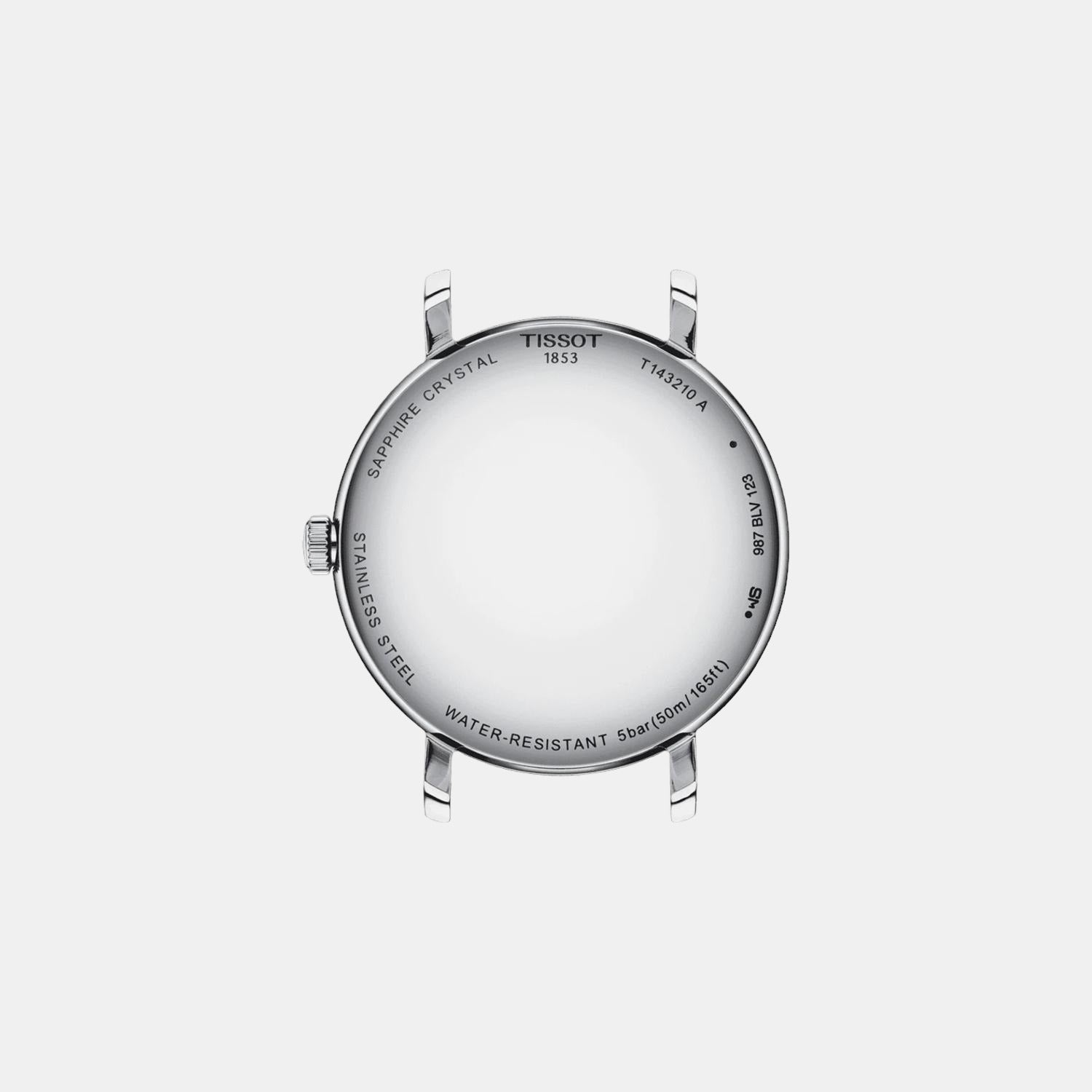 Everytime Women Quartz White Dial Analog Stainless Steel Watch T1432101101100